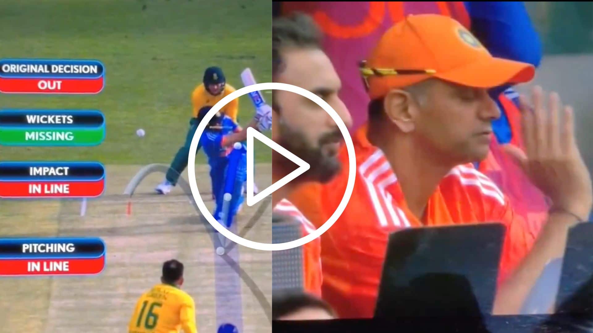 [Watch] Rahul Dravid ‘Furious’ As Shubman Gill Throws Away Wicket By Not Taking DRS